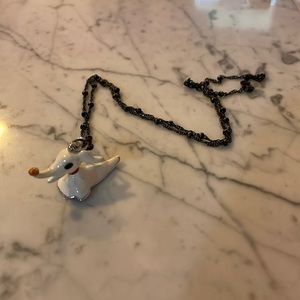 Disney x Rocklove NIGHTMARE BEFORE CHRISTMAS Zero Necklace